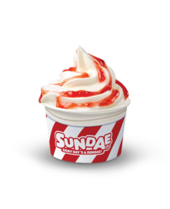 Sundaes Fraise