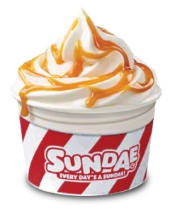 Sundaes Caramel