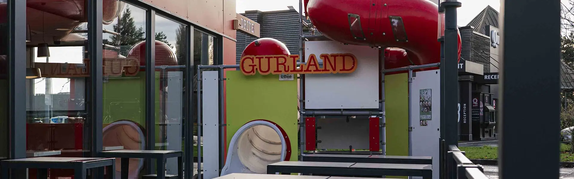 Terrasse et espace extérieur GURLAND du restaurant GUR Kebab Leers